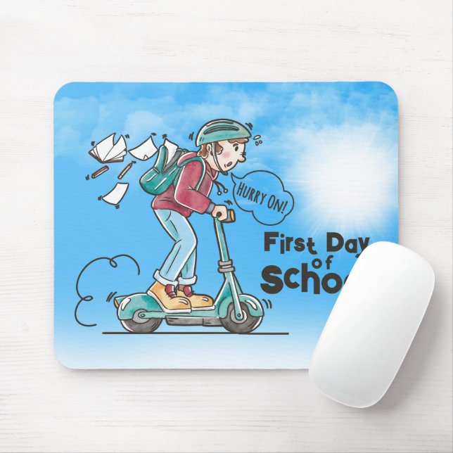 Erster Schultag | Mousepad (Mit Mouse)