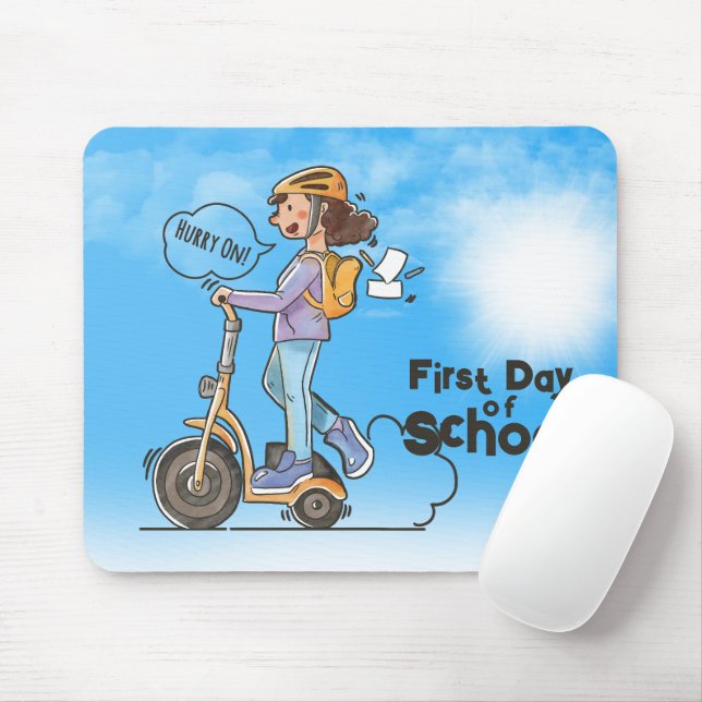 Erster Schultag | Mousepad (Mit Mouse)