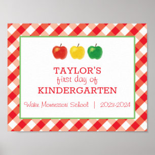 Erster Schultag Poster