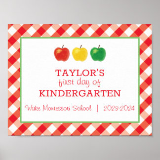 Erster Schultag Poster