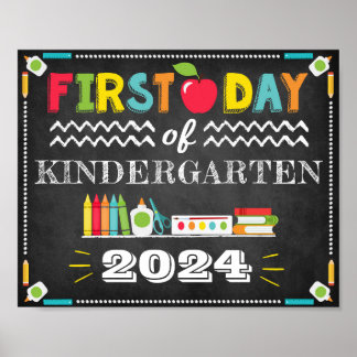 Erster Schultag Poster