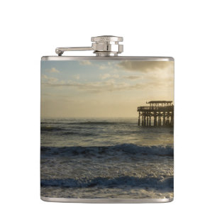 Erster Sonnenaufgang Flachmann