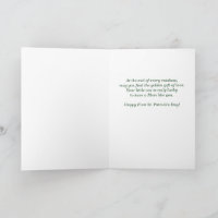 Erster St. Patrick's Day als Mutter Woodland Reh