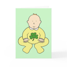 Erster St. Patrick's Day für ein Baby