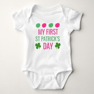 Erster St. Patrick's Day // St. Patrick's Day Baby Strampler