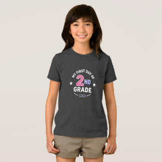 Erster Tag der 2. Klasse Tri-Blend Shirt
