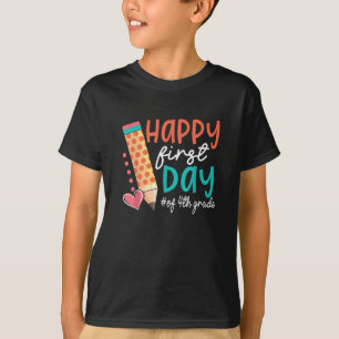 Erster Tag der 4. Klasse Lehrer T-Shirt