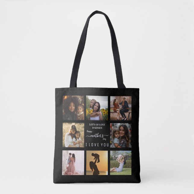 Erster Tag der Black Elegent Mütter Tasche (Vorderseite)