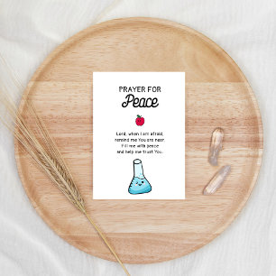 Erster Tag der Schule Gebet Segen Feiertagskarte