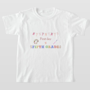 Erster Tag des 5. Shirt Art Theme