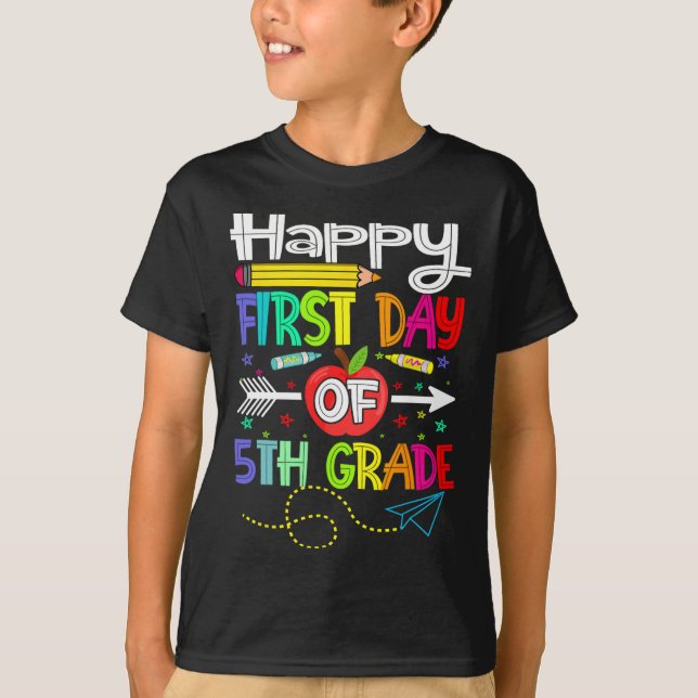 Erster Tag des 5. T-Shirt (Vorderseite)