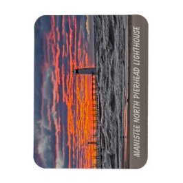 Erster Tag des Herbstes Sonnenuntergang Magnet