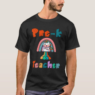 Erster Tag des Pre-K Lehrers Rainbow Prek Unicorn T-Shirt