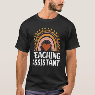 Erster Tag des Unterrichts Assistentin zurück ins  T-Shirt