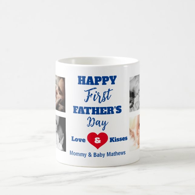 Erster Tag des Vaters Kaffeetasse (Mittel)