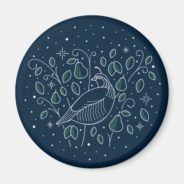 Erster Tag des Weihnachtsmagneten Magnet (Vorne)