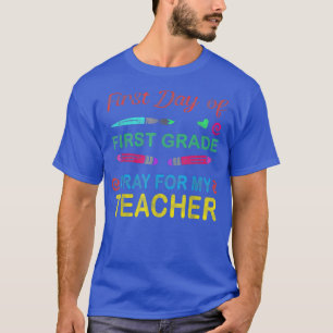 Erster Tag Erster Klasse 1 Klasse Zurück zur Schul T-Shirt