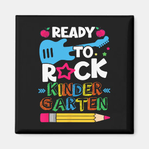 Erster Tag im Kindergarten Bereit, den Kindergarte Magnet
