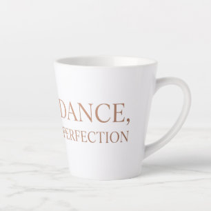 Erster Tanz, perfekt geübt Milchtasse