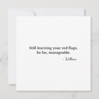 Erster Valentins Fox Cupid - überschaubare rote Fl Karte