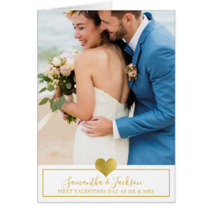 Erster Valentinstag Verheiratet 3 Foto