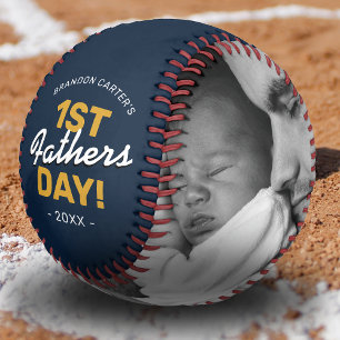 Erster Vatertag Dad Baseball