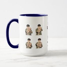 Erster Vatertag Daddy est 2026 Anime-Stil Tasse