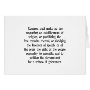 Erster Verfassungszusatz