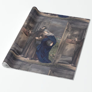 Erster Weihnachtsabend Geschenkpapier
