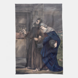 Erster Weihnachtsabend Küchentuch