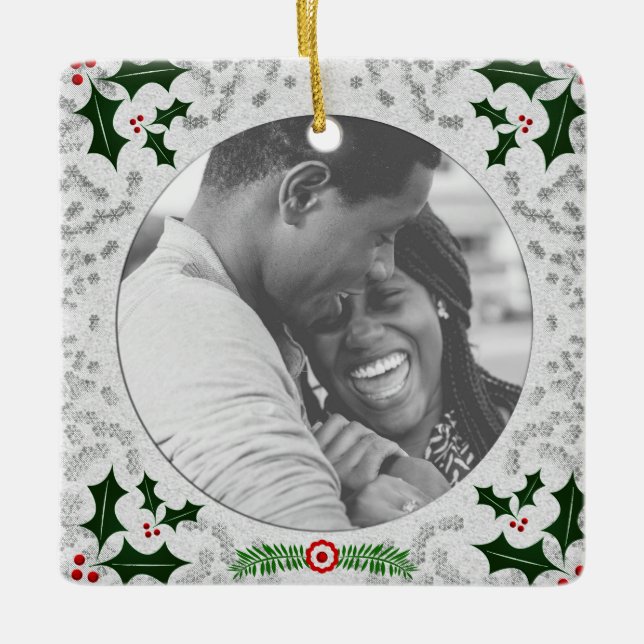 Erster Weihnachtsschmuck (Vorderseite)