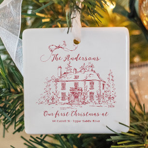 Erster Weihnachtsschmuck für das eigene Zuhause