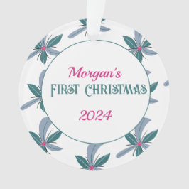 Erster Weihnachtsschmuck Ornament