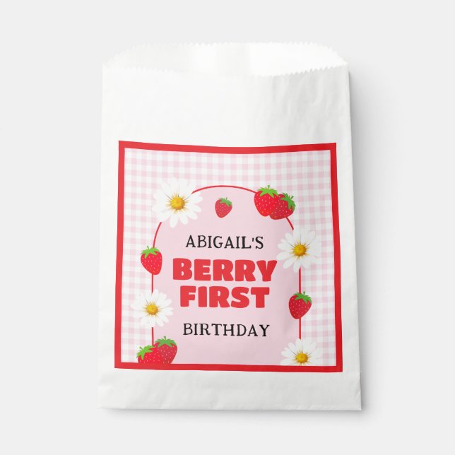 ERSTES BERRY-GEBURTSTAG  GESCHENKTÜTCHEN (Vorderseite)