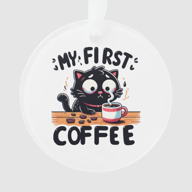 Erstes Black Coffee Adventure Ornament (Vorderseite)