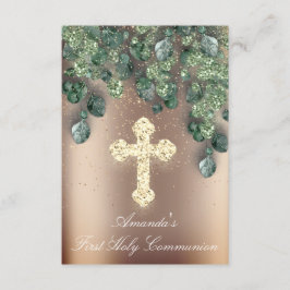 Erstes Christliches Ereignis der Heiligen Kommunio Einladung