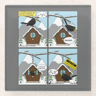 Erstes Comic Glasuntersetzer