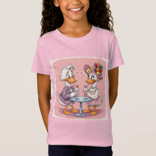 Erstes Datum, Enten und Milkshake von Natasha Us T-Shirt