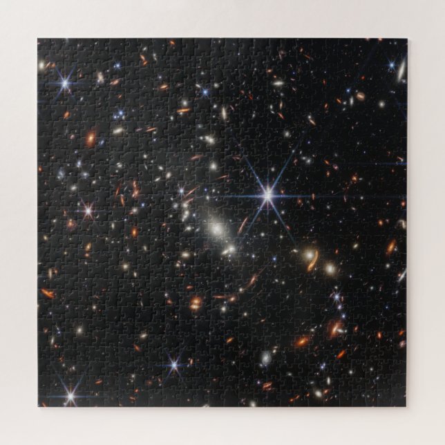 Erstes Deep Field of Universe von James webb (Horizontal)