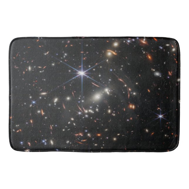Erstes Deep Field of Universe von James webb Badematte (Vorderseite)