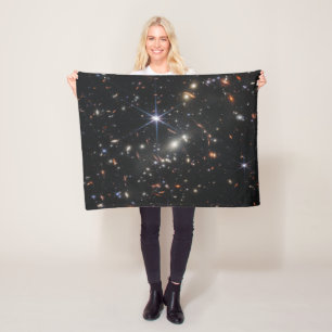 Erstes Deep Field of Universe von James webb Fleecedecke