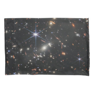 Erstes Deep Field of Universe von James webb Kissenbezug