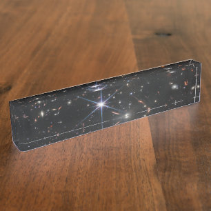 Erstes Deep Field of Universe von James webb Namensplakette