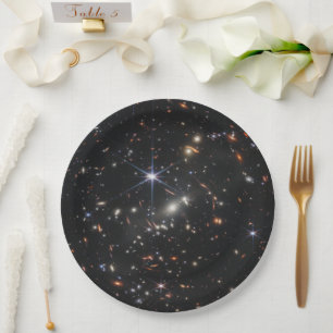 Erstes Deep Field of Universe von James webb Pappteller