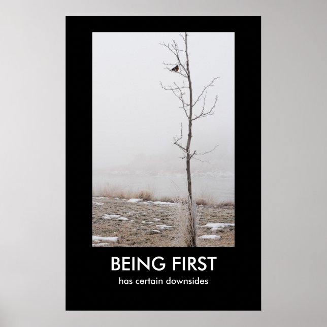 ERSTES Demotivationspopster Poster (Vorne)