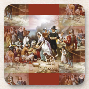 erstes Erntedankfest Getränkeuntersetzer