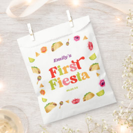 Erstes Fiesta Taco 1. Geburtstag Party Geschenktütchen