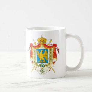 Erstes französisches Reich-Wappen (1804) Kaffeetasse