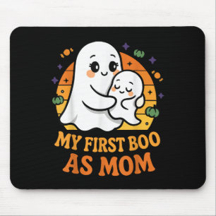 Erstes Halloween als Mama erste Zeit Mutter Mousepad