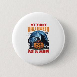 Erstes Halloween als Mutter-Kürbis-Wolf-Mond_1 Button